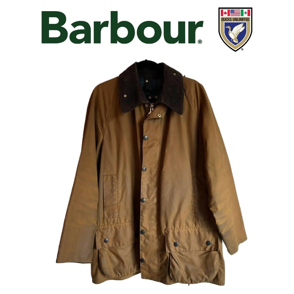 Barbour Beaufort Ducks Unlimited *Rare* Waxed Jacket (Men's 44, X-Large)